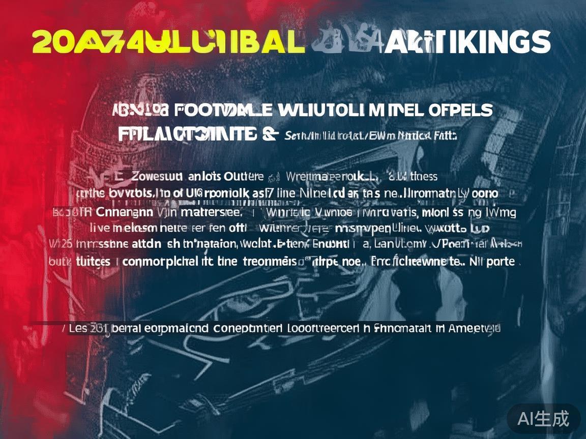 2024年环球体育顶级足球俱乐部排名全攻略：全面解析最新全球球队排名与实力分析 